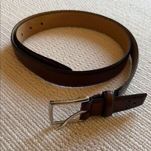 Cole Haan Genuine Leather Men's Brown Belt Size 38